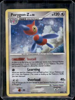 Porygon-Z DP35 - Black Star Promo - Pokemon Card - Heavy Play - Image 1