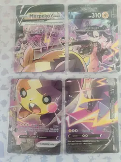 MORPEKO V-UNION Pokemon TCG COMPLETE SET SWSH287 SWSH288 SWSH289 SWSH290 - Image 1