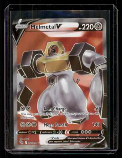 Melmetal V 075/078 Full Art - Pokemon Go - Pokemon Tcg - Near Mint - Image 1