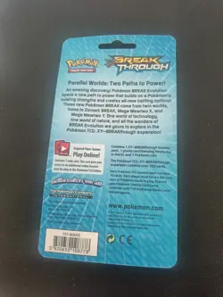 Pokemon TCG XY Breakthrough Blister Jirachi Promo Pack Sealed - Image 2