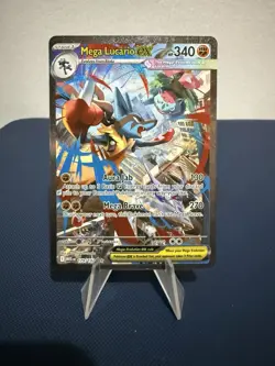 Mega Lucario ex (SIR) 179/132 - Pokemon TCG Mega Evolutions LP - Image 1