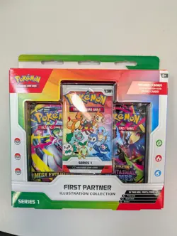 Pokemon First Partner Illustration Collection Pack. Series 1 Sealed New. - Image 1