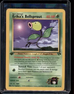 Erika's Bellsprout - 38/132 Gym Challenge 1st Edition (Pokemon) Non Holo - LP - Image 1