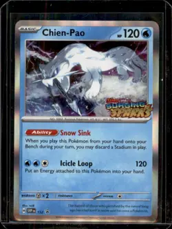 Chien-Pao - SVP152 - Pokemon Surging Sparks - Pre Release Promo - Stamped - Image 1