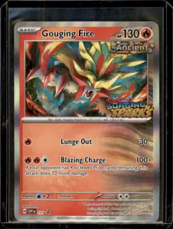 Gouging Fire 151 Surging Sparks Pre Release Stamped PROMO Pokemon SVP151 - Image 1