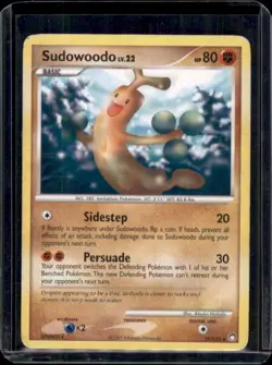 Sudowoodo Mysterious Treasures 35/123 Regular Rare Heavy Played Pokemon TCG - Image 1