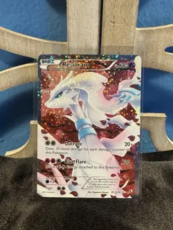 Pokemon TCG Reshiram RC22/RC25 Ultra Rare Holo Full Art Legendary Treasures - Image 1