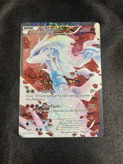 Pokemon TCG Reshiram RC22/RC25 Ultra Rare Holo Full Art Legendary Treasures - Image 3