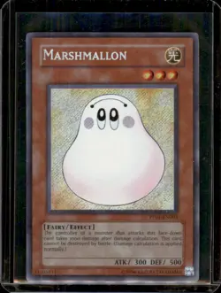 Marshmallon Yu-Gi-Oh! PP01-EN003 Secret Rare - Heavy Played - Image 1