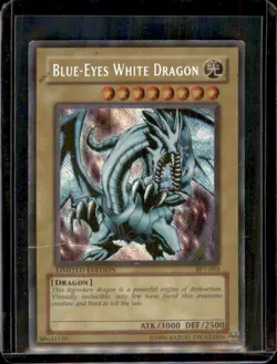 Blue-Eyes White Dragon bpt-003 Ltd Ed (HP) *SECRET RARE* Yu-Gi-Oh! #5 - Image 1