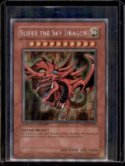 Yugioh-Slifer the Sky Dragon-Secret Rare-Limited Edition-YMA EN001- (HP) - #12 - Image 1