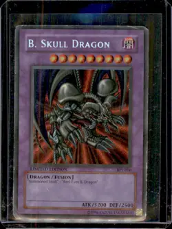 Yu-Gi-Oh! B. Skull Dragon BPT-006 Secret Rare Limited Edition 2002 Promo *HP* #2 - Image 1