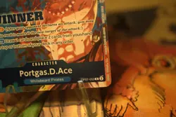 ONE PIECE TCG PORTGAS D. ACE WINNER PACK 2024 OCT-DEC OP07-053 NM PROMO - Image 5