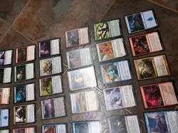 MAGIC THE GATHERING BUNDLE approx 100 BULK JOB LOT CARDS. LOT C - Image 4