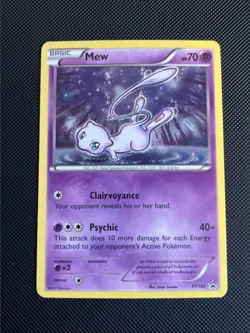 Pokemon Mew XY192 TCG Black Star Promo Holo Card - Image 1