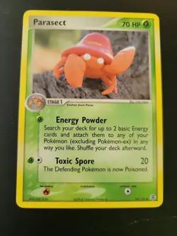 Pokemon TCG Card 2004 Fire Red Leaf Green - Parasect 43/112 - Image 1