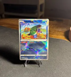 Pokemon TCG Chinese Exclusive Radiant Blastoise CS5.5C 015/066 Holo Card MINT - Image 1