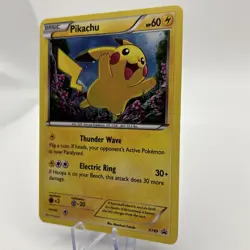 Pikachu XY89 X & Y Ultra Rare Holo Black Star Promo Pokemon Card - Image 2