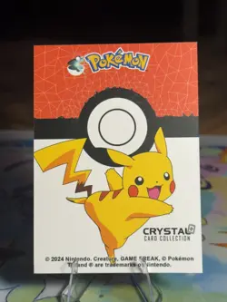 🔥 Pokemon #006 Charizard Stained Glass Crystal Card Collection Licensed RARE 🔥 - Image 2