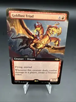 Goldlust Triad (Extended Art) Commander: Tarkir: Dragonstorm Regular - Image 1
