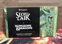MTG Secret Lair x Dungeons & Dragons: Whispers in Candlekeep FOIL SHIP FAST - Image 1