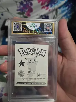 1999 Topps Merlin Nintendo Pokemon Stickers Nidoqueen S7 Special Glitter Holo NM - Image 2