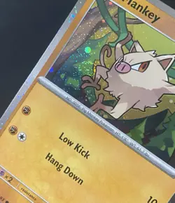 Mankey (Cosmos Holo) 106/193 Misc. Cards & Products *Double Swirl* Pokemon Card - Image 4