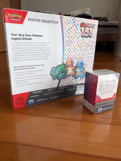 Pokemon TCG Scarlet & Violet - 151 Poster Box PLUS Temporal Forces Booster Bundl - Image 3