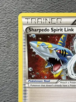 Sharpedo Spirit Link XY201 Black Star Promo 2017 Pokemon Card Trainer - Image 2