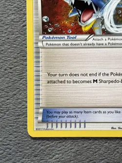 Sharpedo Spirit Link XY201 Black Star Promo 2017 Pokemon Card Trainer - Image 4