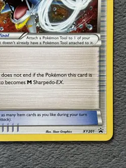 Sharpedo Spirit Link XY201 Black Star Promo 2017 Pokemon Card Trainer - Image 5