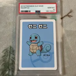 2019 POKEMON OLD MAID SQUIRTLE PSA 10 US Seller - Image 1