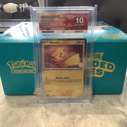 Pikachu 51 Pokemon TCG Day Collection Ace 10 gem mint - Image 1