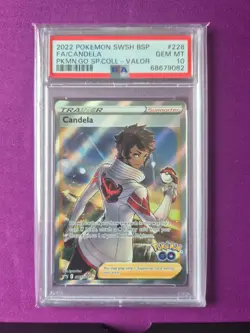 PSA 10 - SWSH BSP - Pokemon Go - Candela - SWSH228 - Full Art Ultra Rare - Image 1