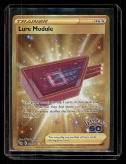 Lure Module 088/078 Pokemon GO Gold Secret Rare Near Mint - Image 1
