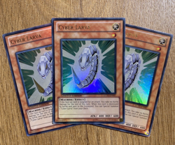 3x Cyber Larva | Full Playset | LC02-EN007 | Ultra Rare | Limited Ed | YuGiOh NM - Image 1
