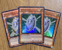 3x Cyber Larva | Full Playset | LC02-EN007 | Ultra Rare | Limited Ed | YuGiOh NM - Image 2