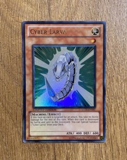 3x Cyber Larva | Full Playset | LC02-EN007 | Ultra Rare | Limited Ed | YuGiOh NM - Image 3