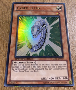 3x Cyber Larva | Full Playset | LC02-EN007 | Ultra Rare | Limited Ed | YuGiOh NM - Image 4