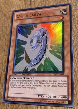 3x Cyber Larva | Full Playset | LC02-EN007 | Ultra Rare | Limited Ed | YuGiOh NM - Image 5