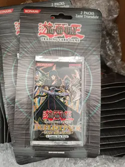 Yu-Gi-Oh! Duelist Pack Zane Truesdale Sealed 2-Pack Blister Pack Yugioh - Image 1