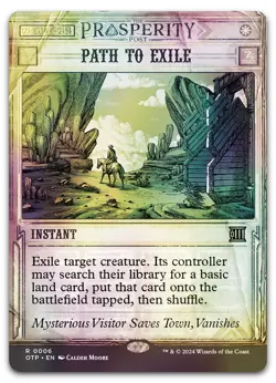 Path to Exile #6 (Foil) (NM) Thunder Junction OTP Magic MTG - Image 1