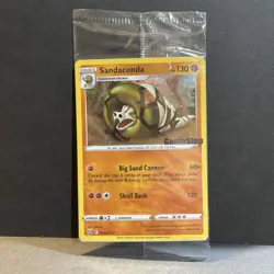 Sandaconda GameStop Stamped Holo PROMO 082/163 NEW SEALED Pokemon Card TCG - Image 1