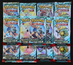 Pokemon Journey Together SV09: 13x Booster Packs New & Sealed 22.42g to 22.71g - Image 1