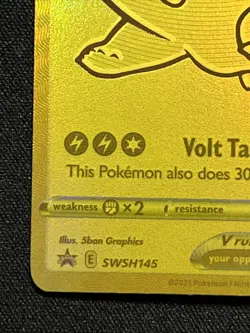 Pokemon Celebrations Pikachu V & Pokeball gold Promos SWSH 145 & SWSH 146 - Image 3