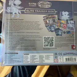 SEALED/UNOPENED Chilling Reign Elite Trainer Box (Ice Rider) Calyrex ( BLUE) - Image 4