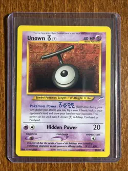[NM] 2002 Pokemon Neo Destiny Unown [T] Unlimited #88/105 Common - Image 1