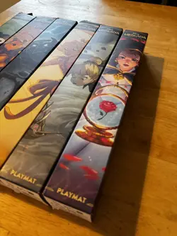 Disney Lorcana Playmats Various x6 Mickey Pooh Beast Tink Belle Rapunzel ✨ - Image 4