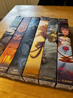 Disney Lorcana Playmats Various x6 Mickey Pooh Beast Tink Belle Rapunzel ✨ - Image 5