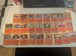 Pokemon Fire-Type Card Lot – Charmander - Free P&P - Image 1
